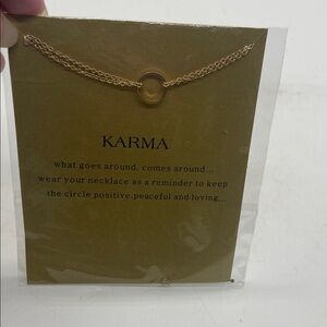 Karma Gold Necklace